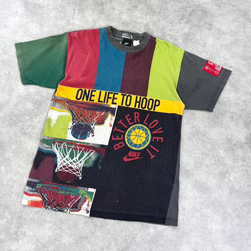 Vintage 90s Nike One Life To Hoop print t-shirt