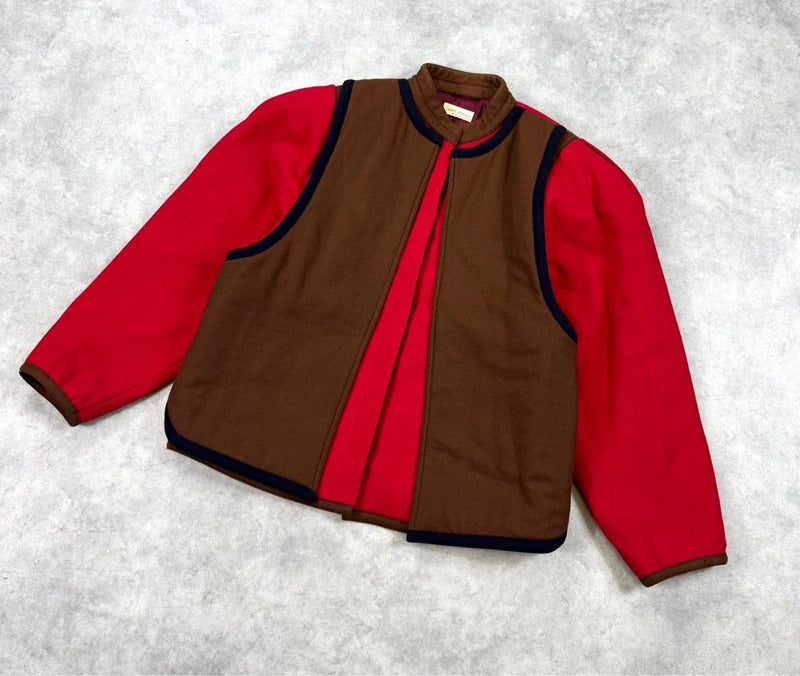 Vintage 80s Gianni Versace wool jacket