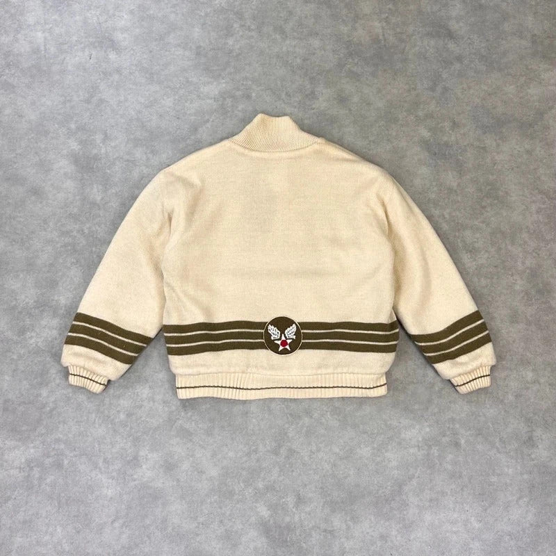 Vintage Avirex knit jacket