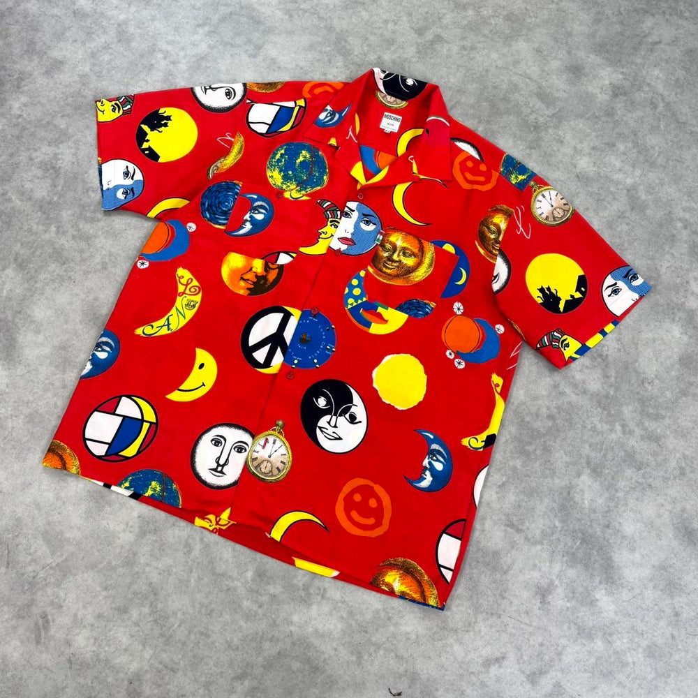 Vintage Moschino print shirt