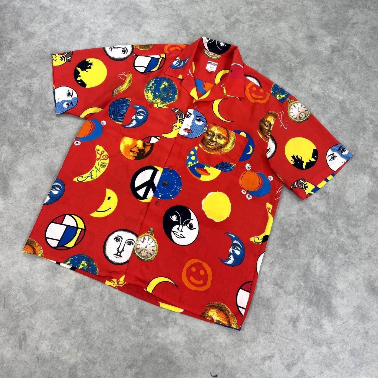 Vintage Moschino print shirt