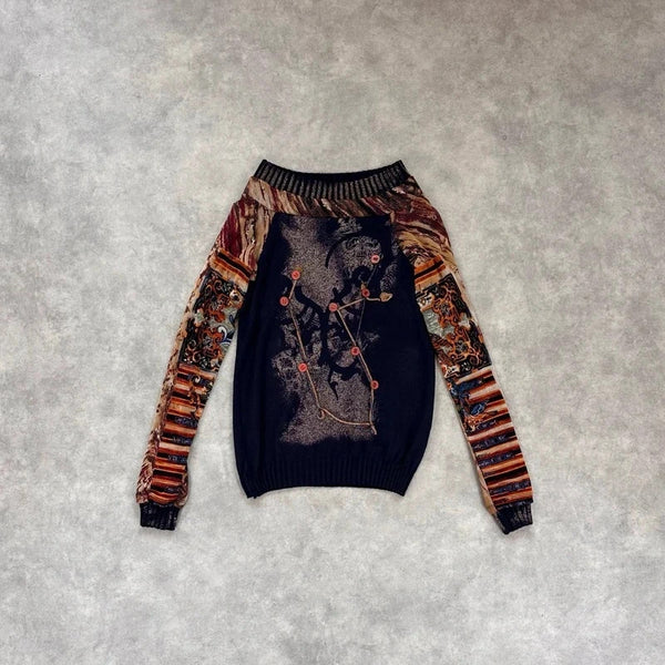 Save The Queen Print Top