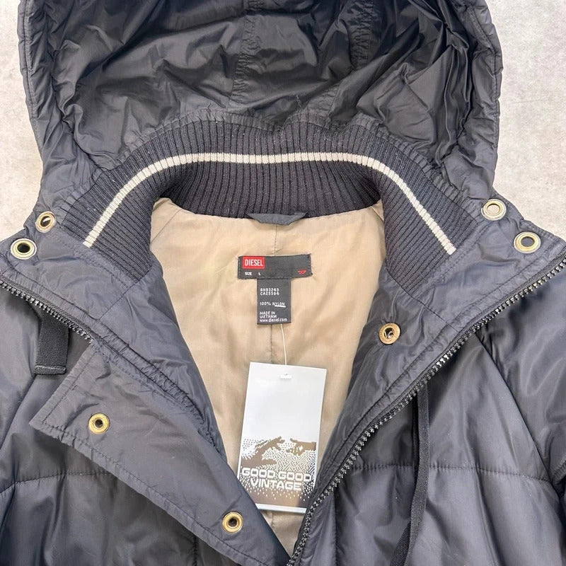 Vintage Diesel parka coat
