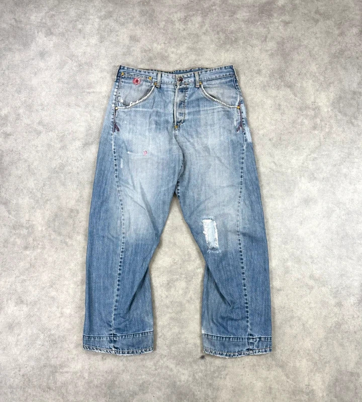 Vintage Levi’s denim twist jeans