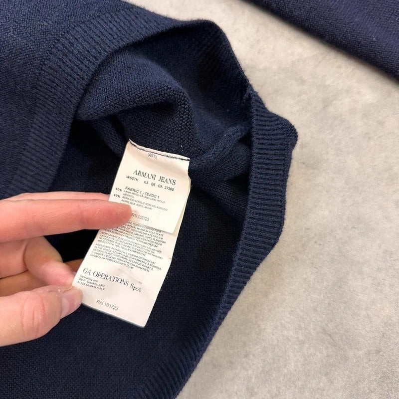 Vintage Armani Jeans knit jumper
