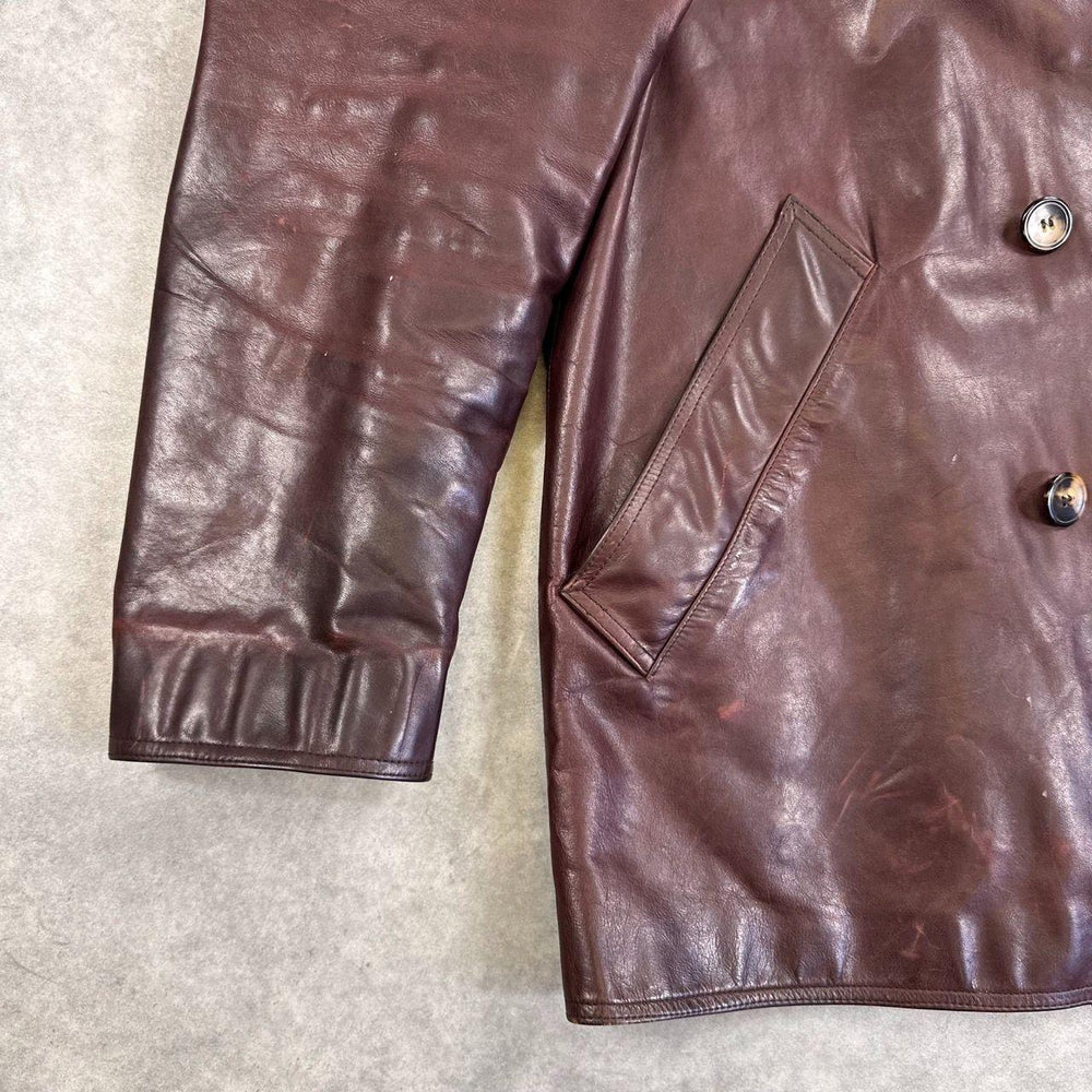 Hugo Boss leather jacket