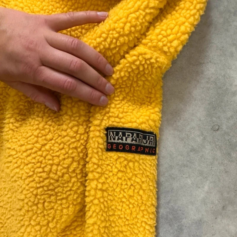 Vintage Napapijri sherpa fleece