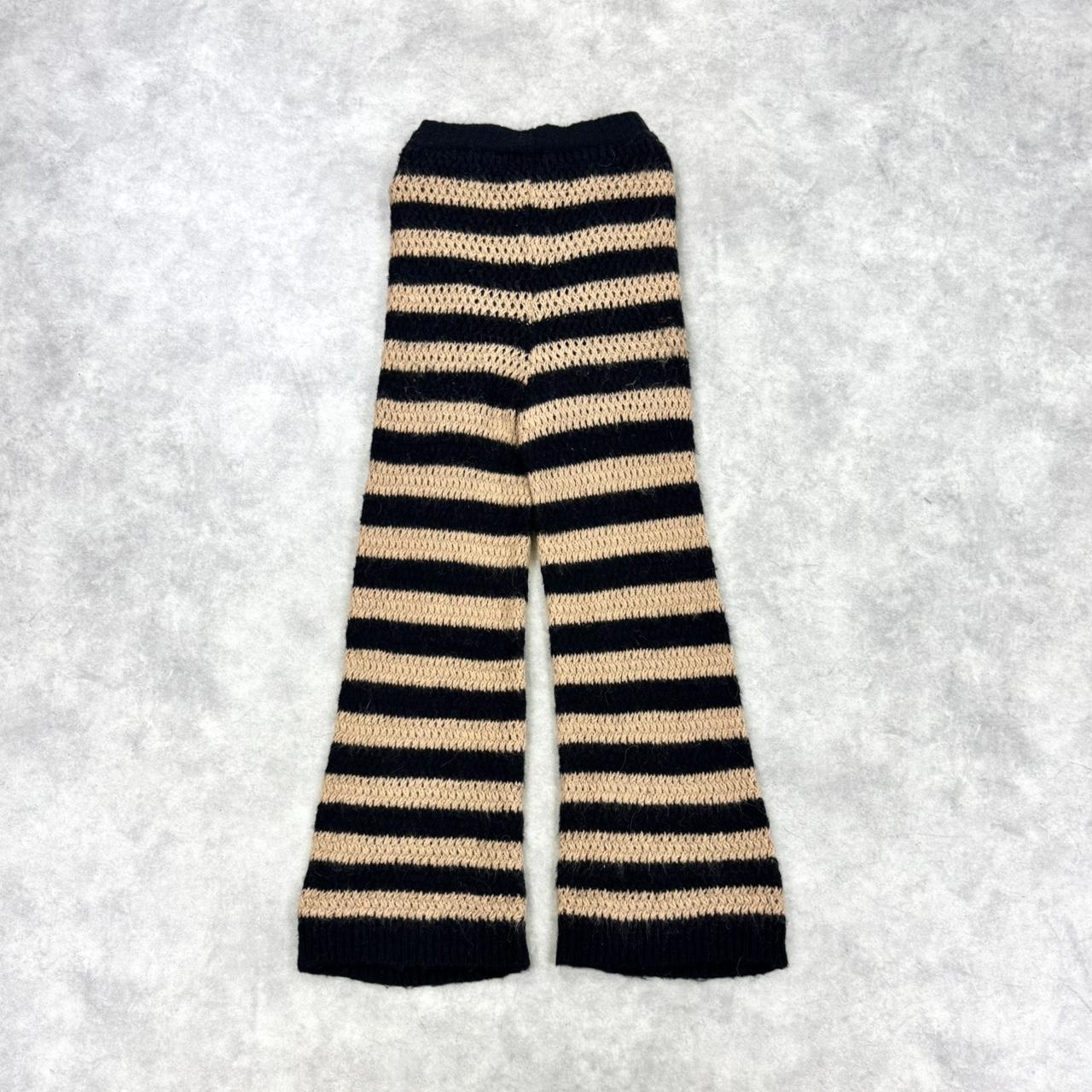 Valentino wool knit trousers