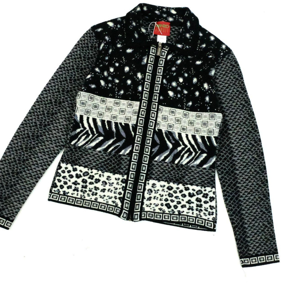 Kenzo Jungle Zip Knit