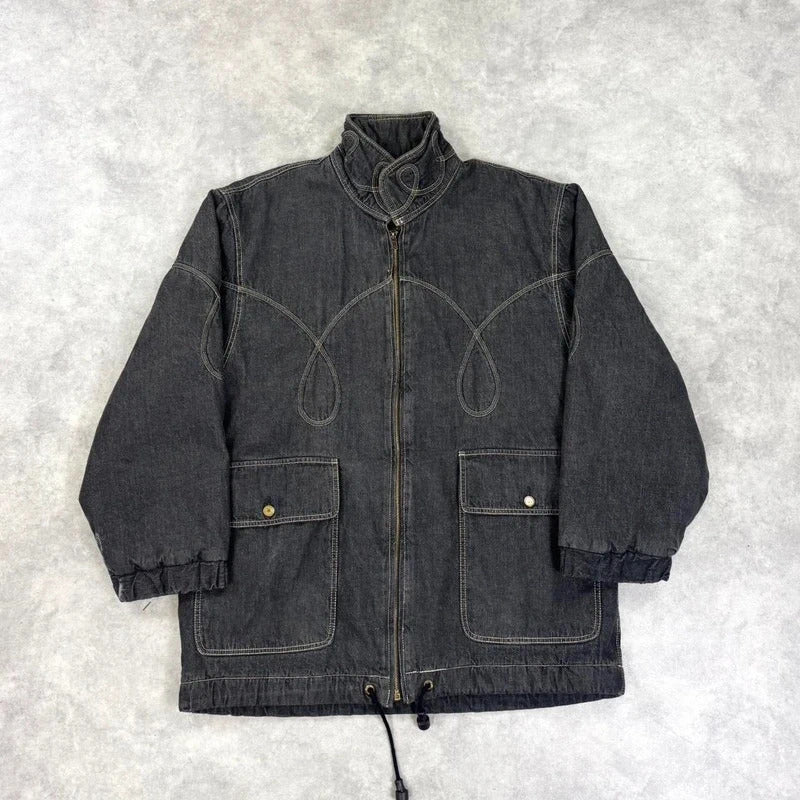 Vintage Moschino denim coat 90s