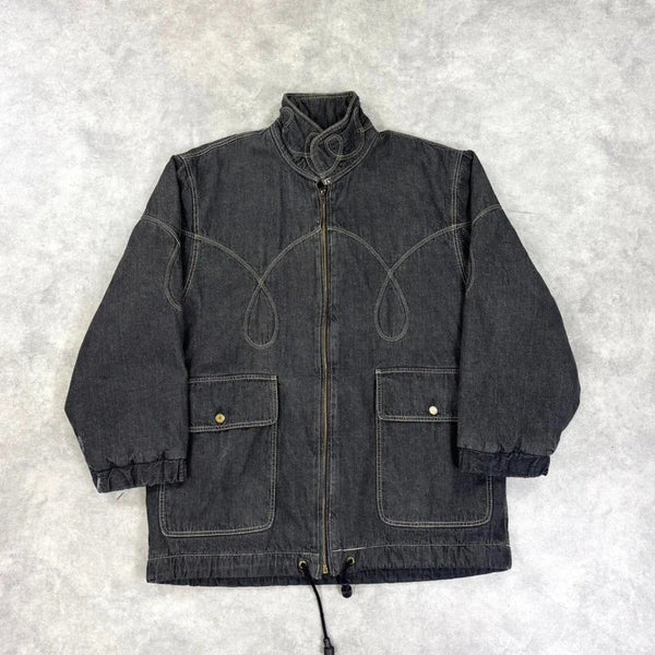 Vintage Moschino denim coat 90s