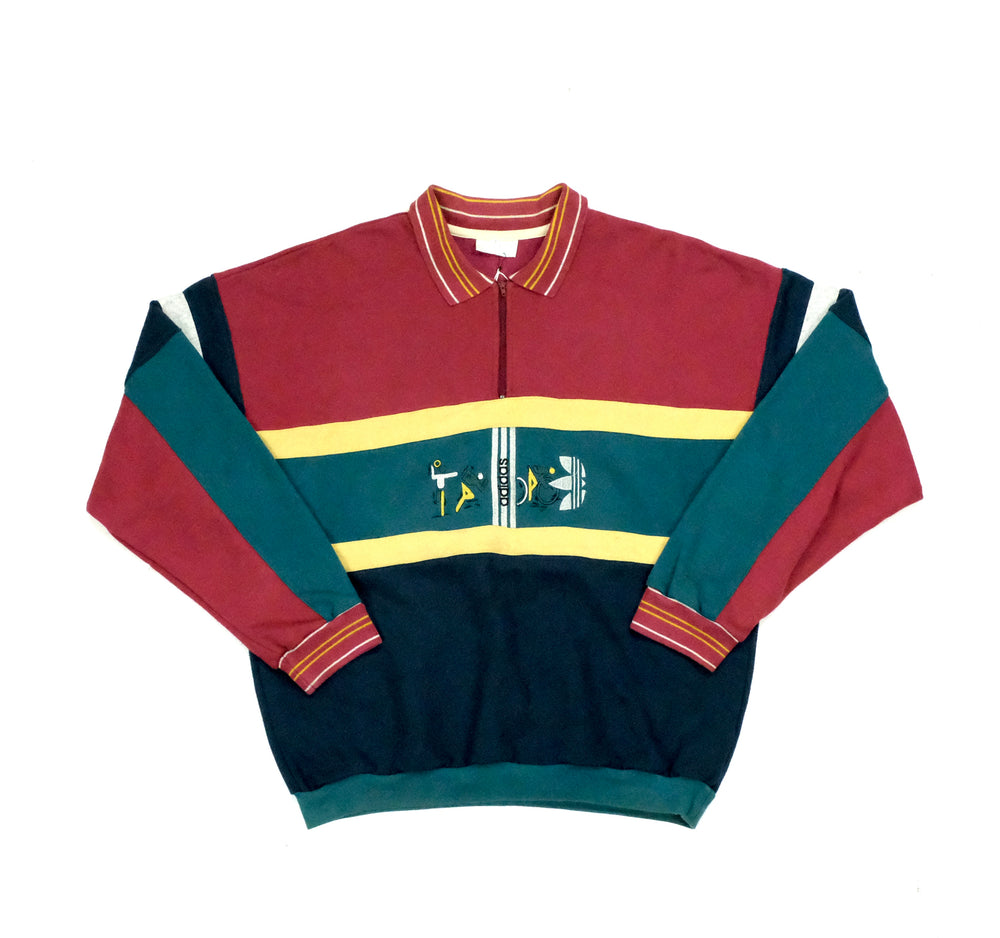 Adidas Q-zip Sweatshirt