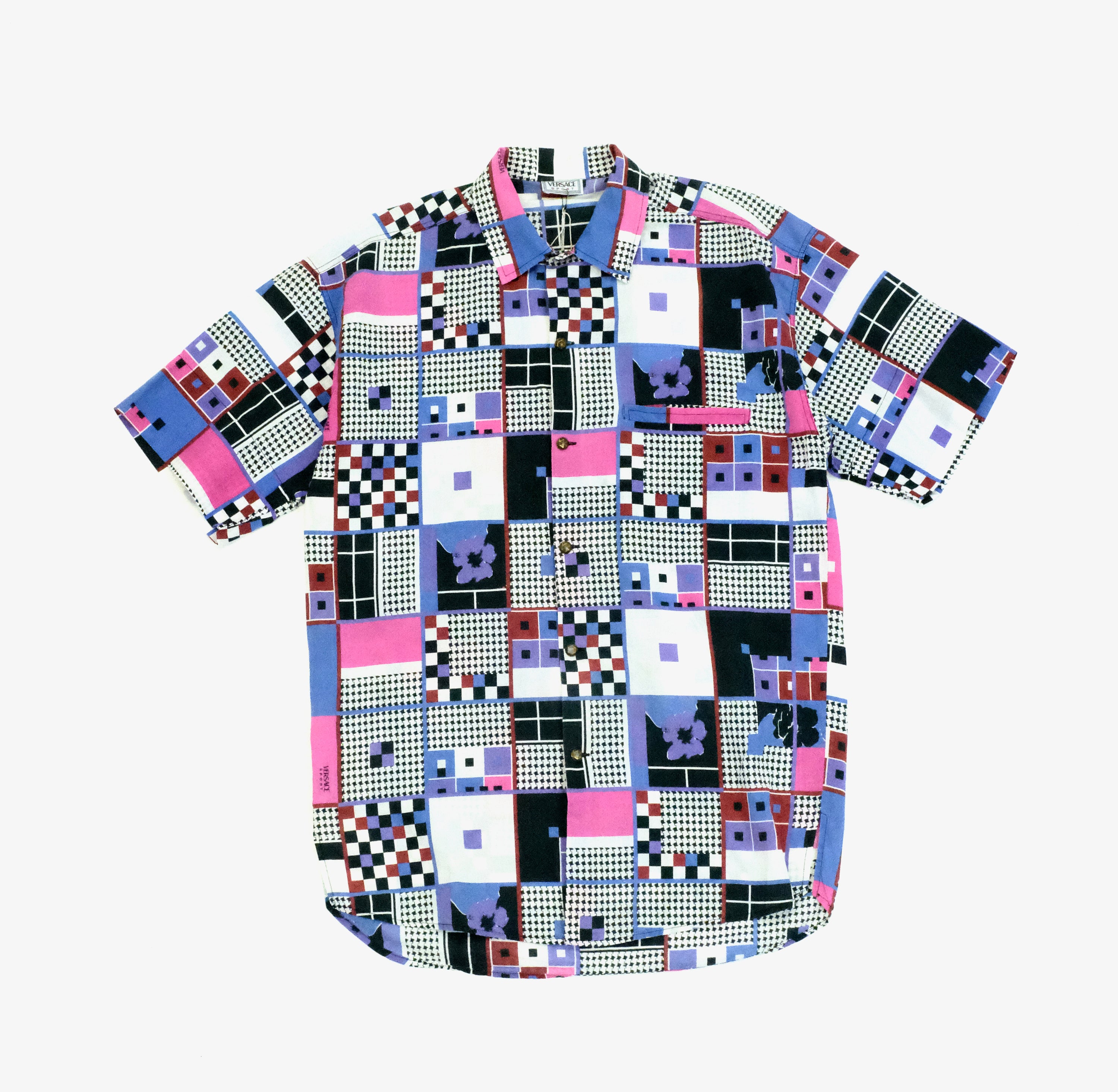 Vintage 90s Versace abstract shirt