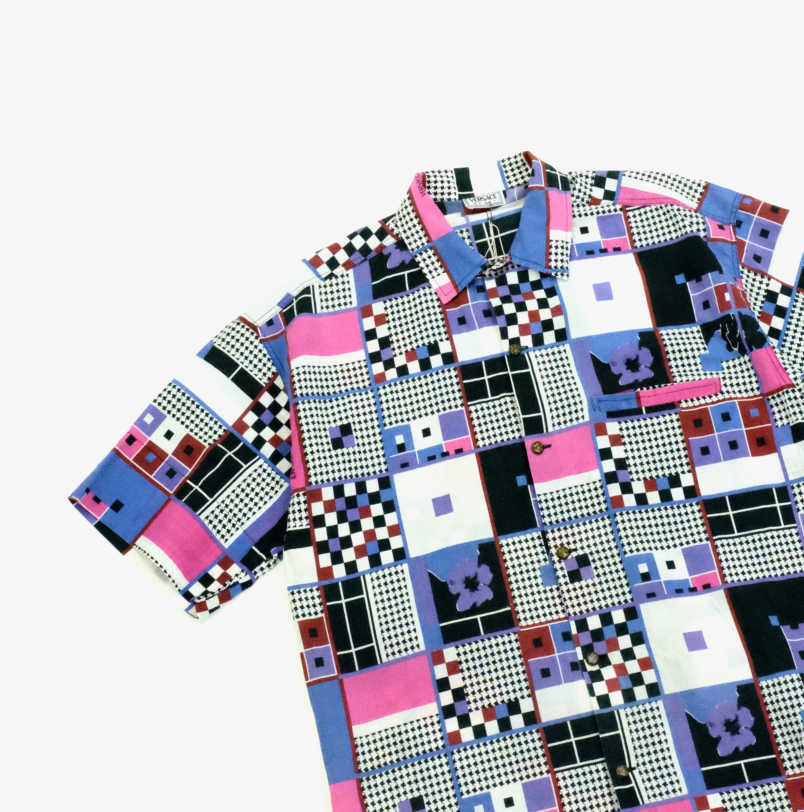 Vintage 90s Versace abstract shirt