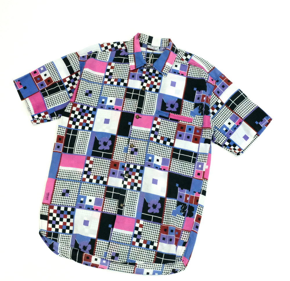 Vintage 90s Versace abstract shirt