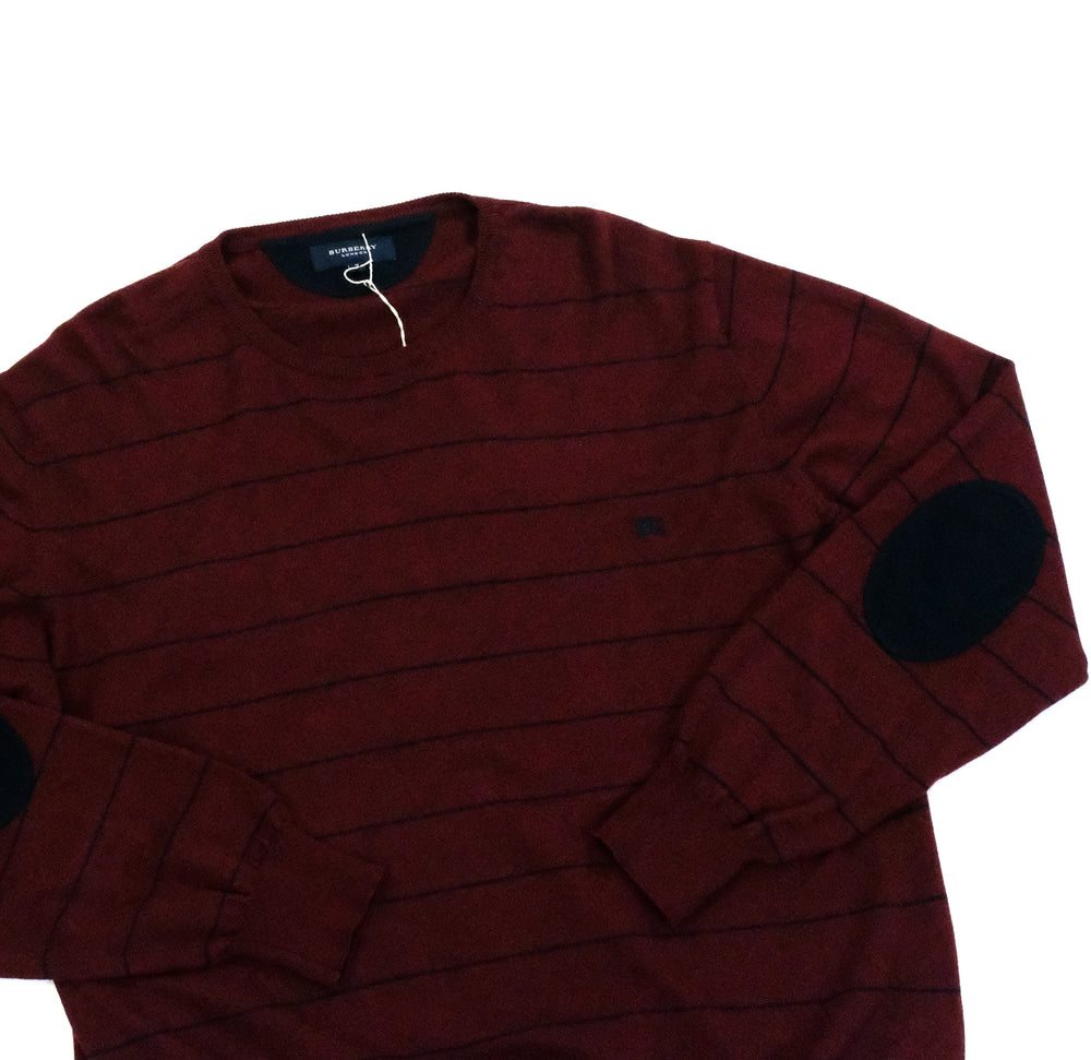 Vintage Burberry burgundy jumper