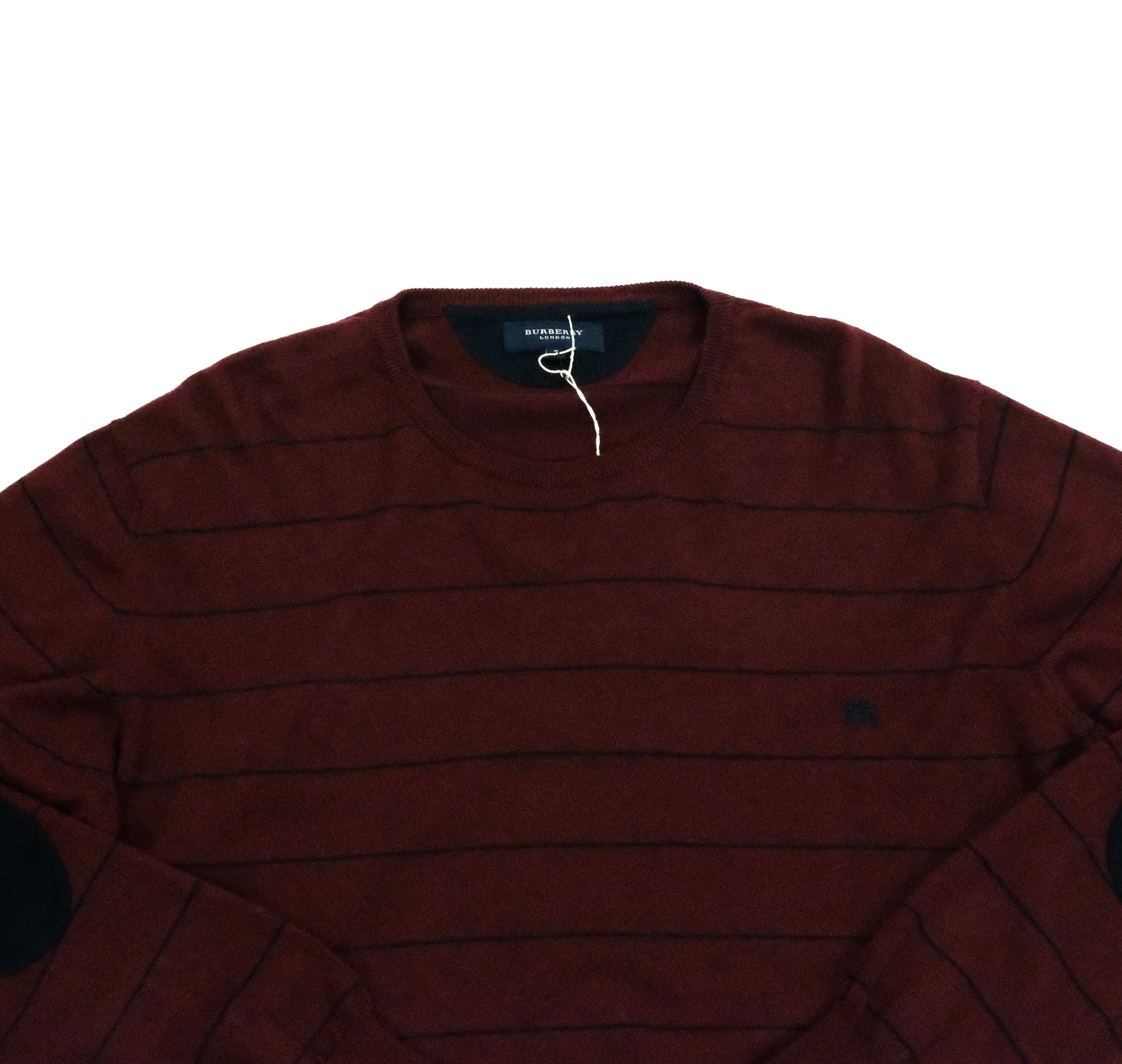 Vintage Burberry burgundy jumper