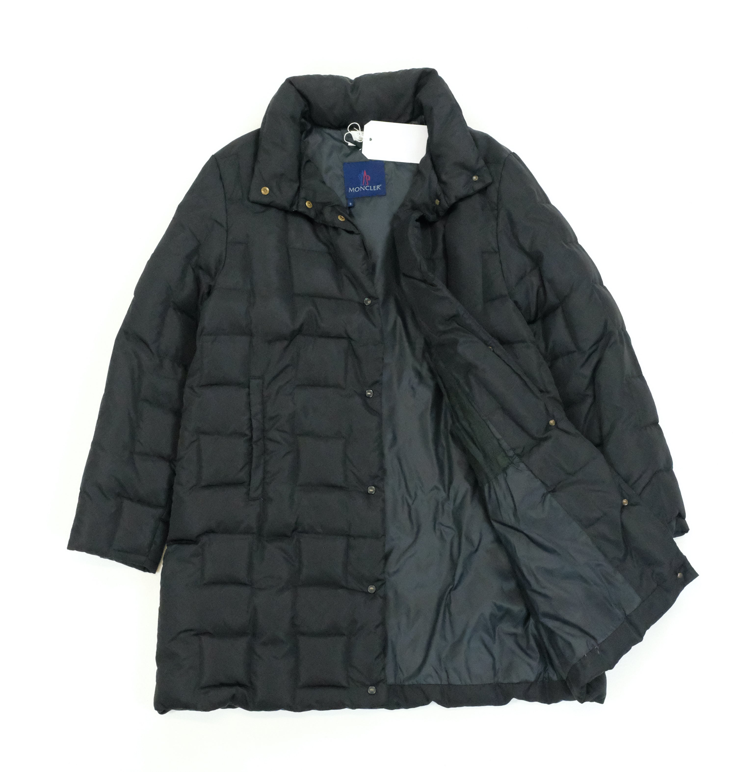 Moncler black puffer jacket