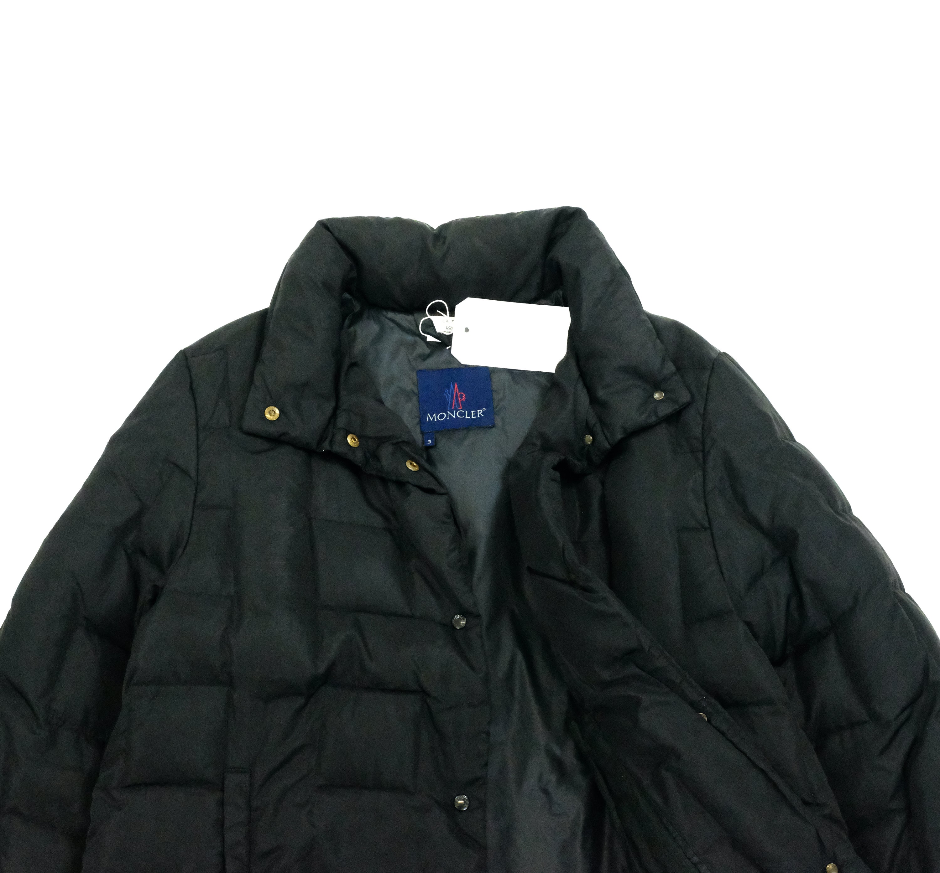 Moncler black puffer jacket