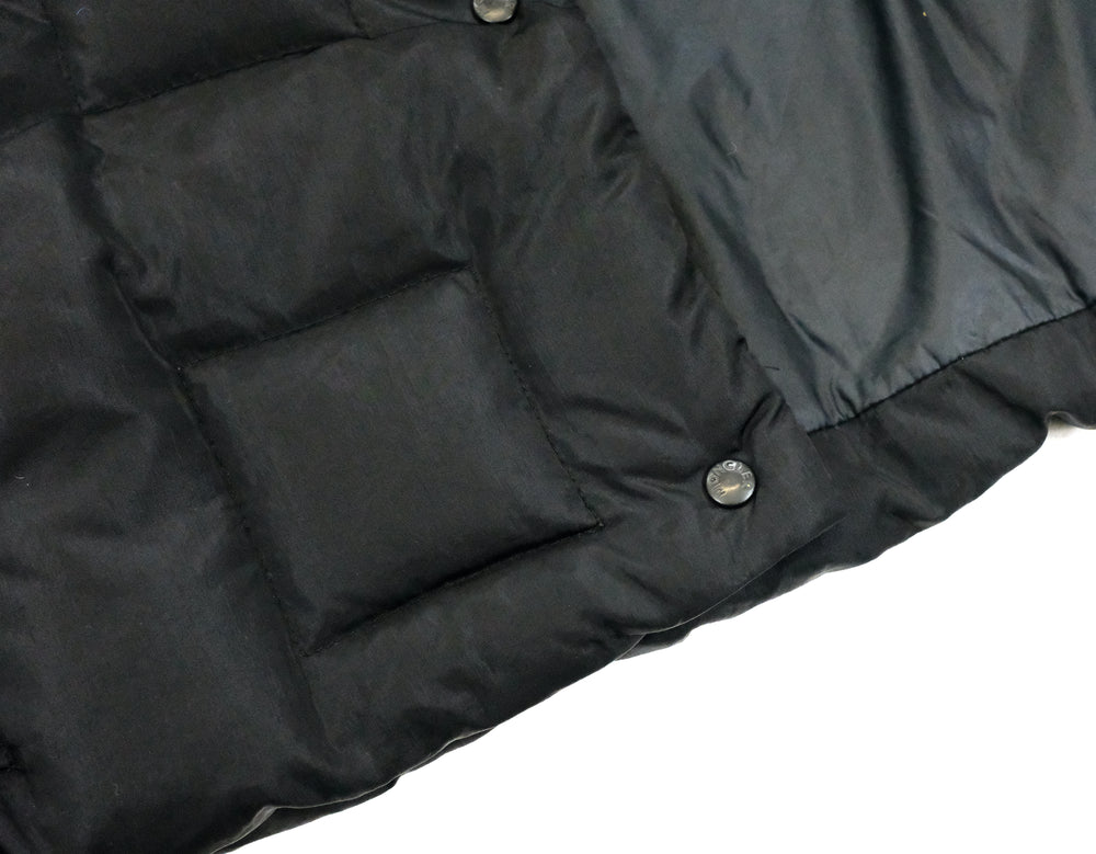 Moncler black puffer jacket