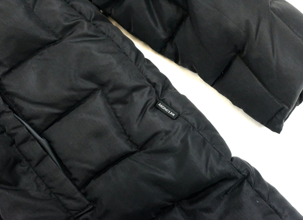 Moncler black puffer jacket