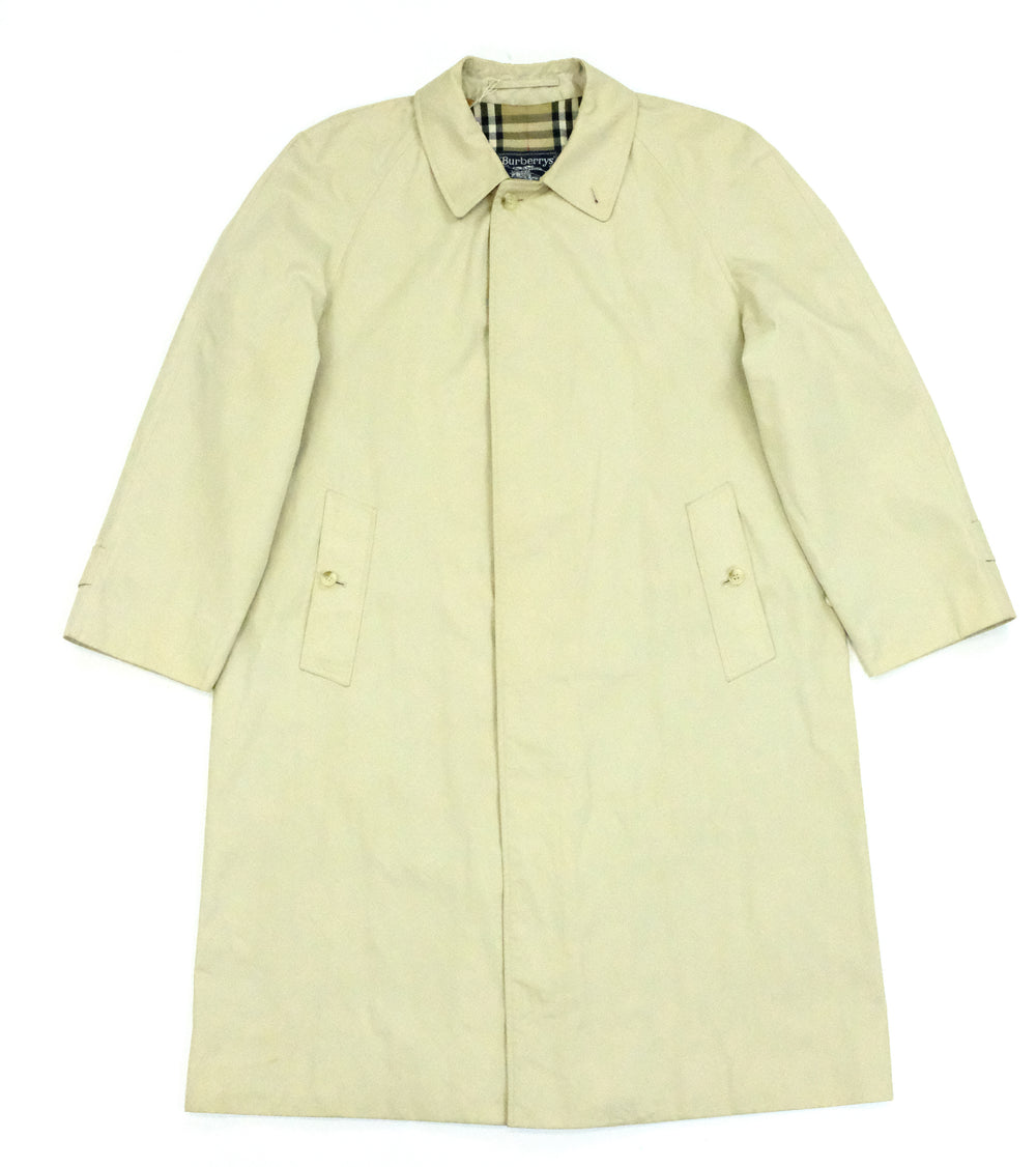 Vintage light cream Burberry trench coat