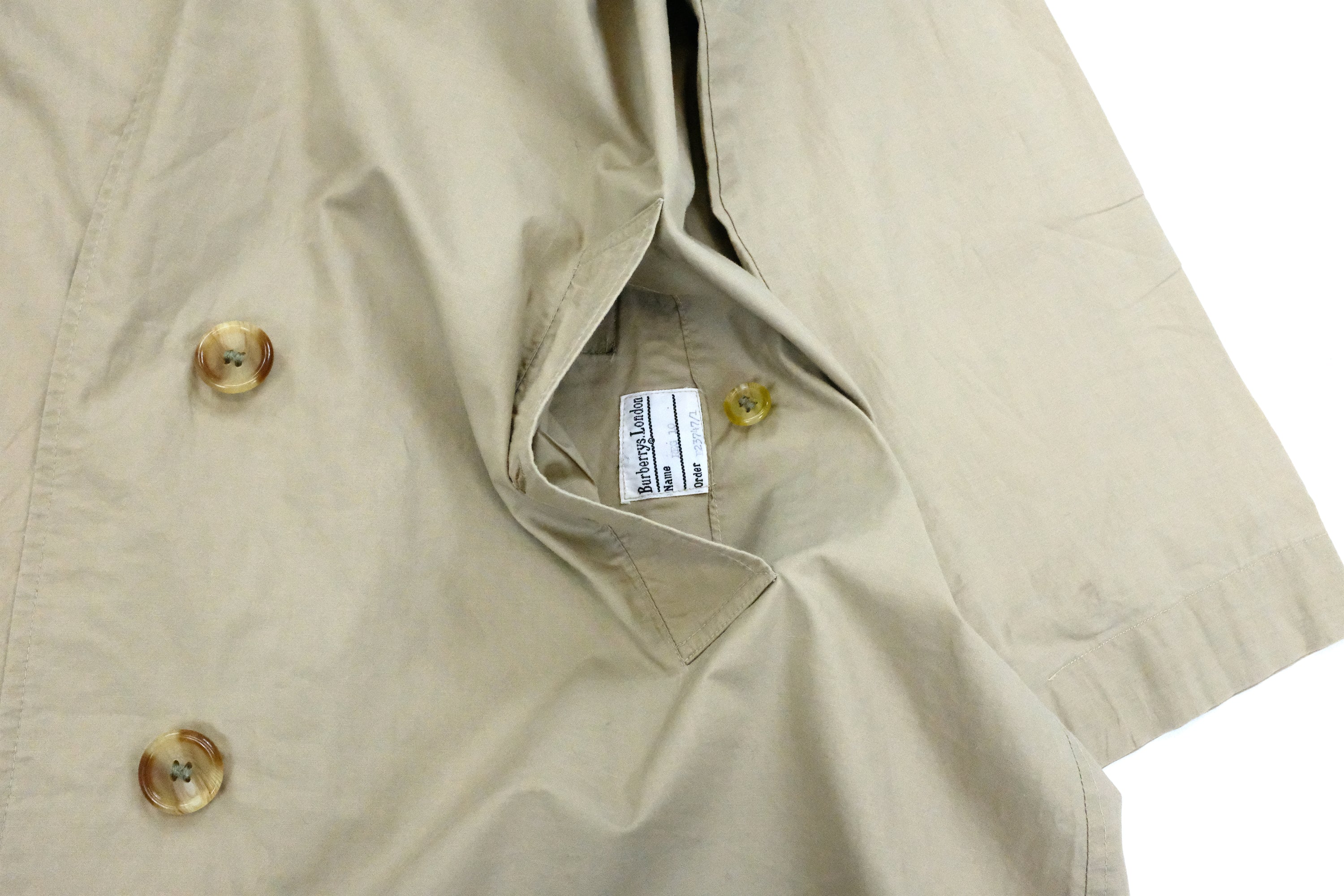 Vintage Burberry lightweight trench coat