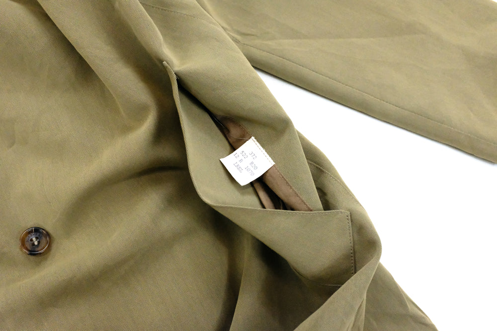 Vintage Burberry camel trench coat