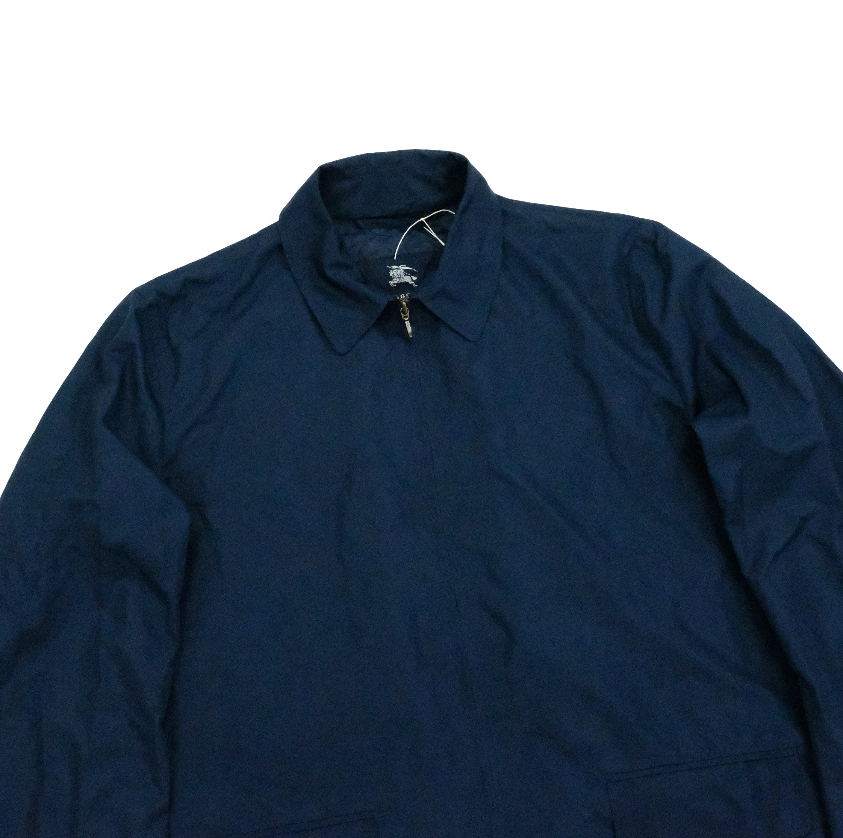 Lightweight navy tech jacket