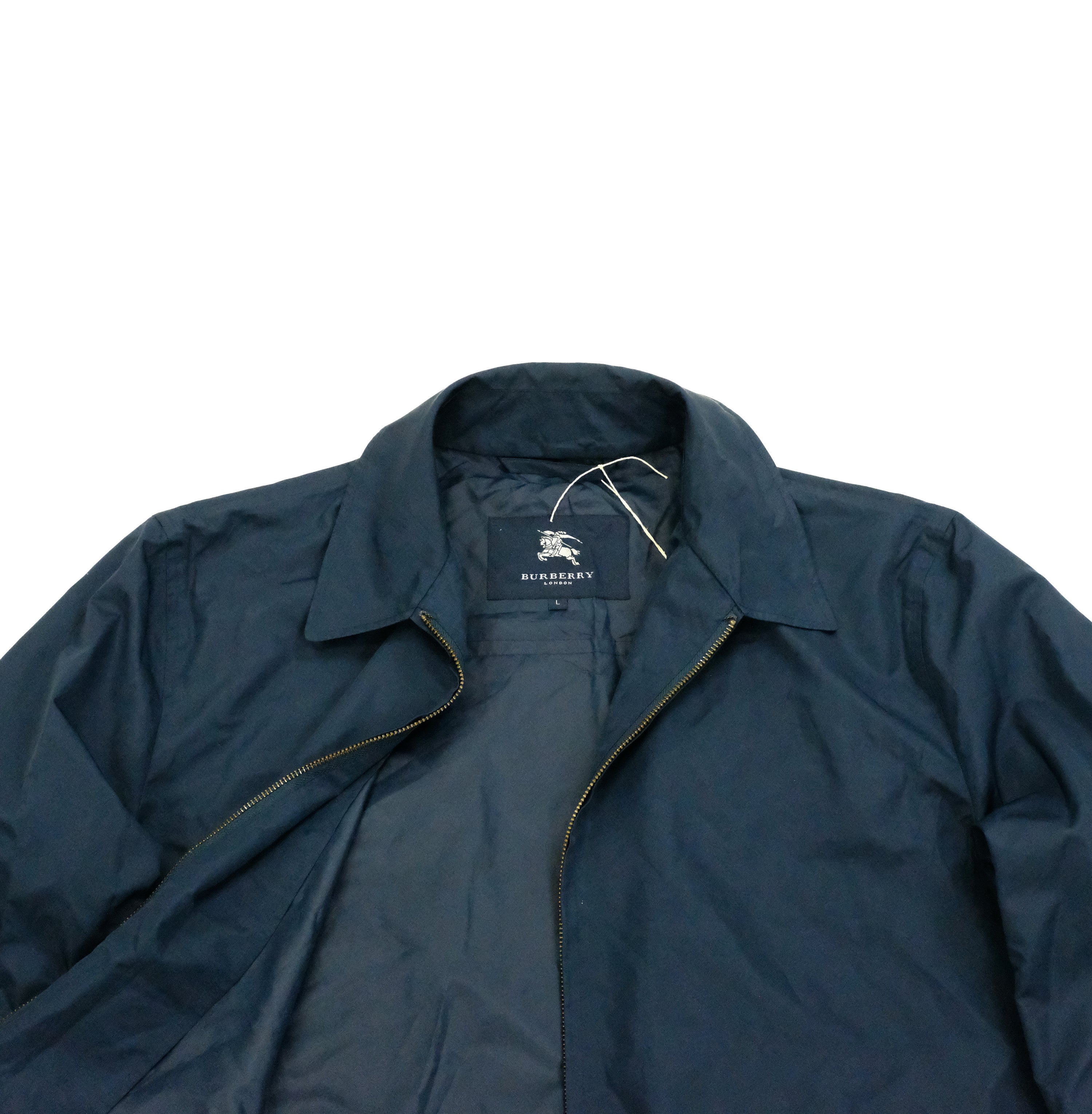 Lightweight navy tech jacket