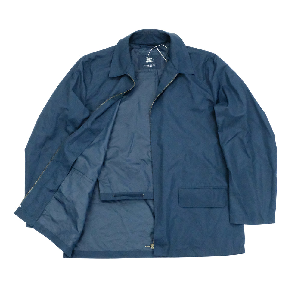 Lightweight navy tech jacket