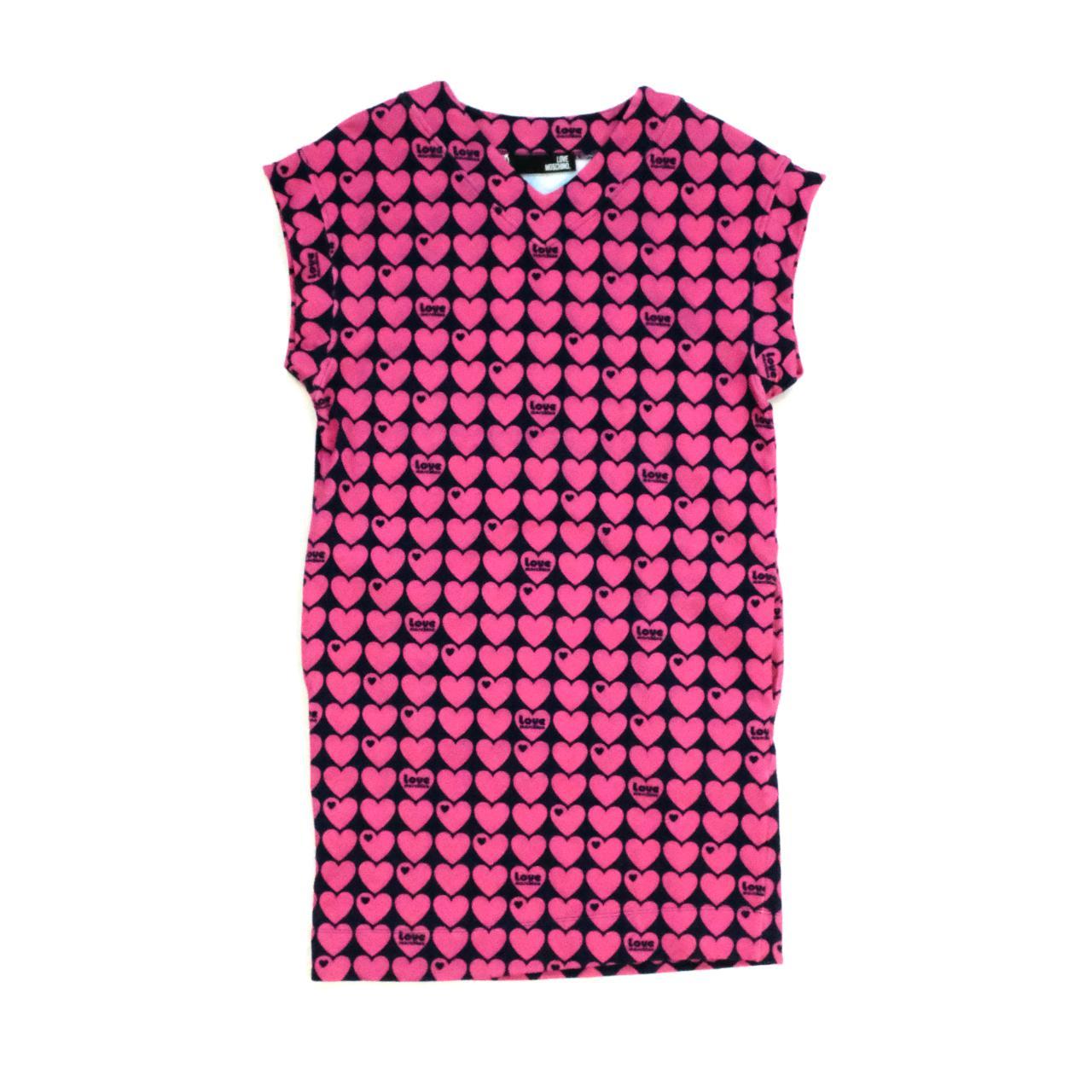 Vintage Love Moschino pink heart dress