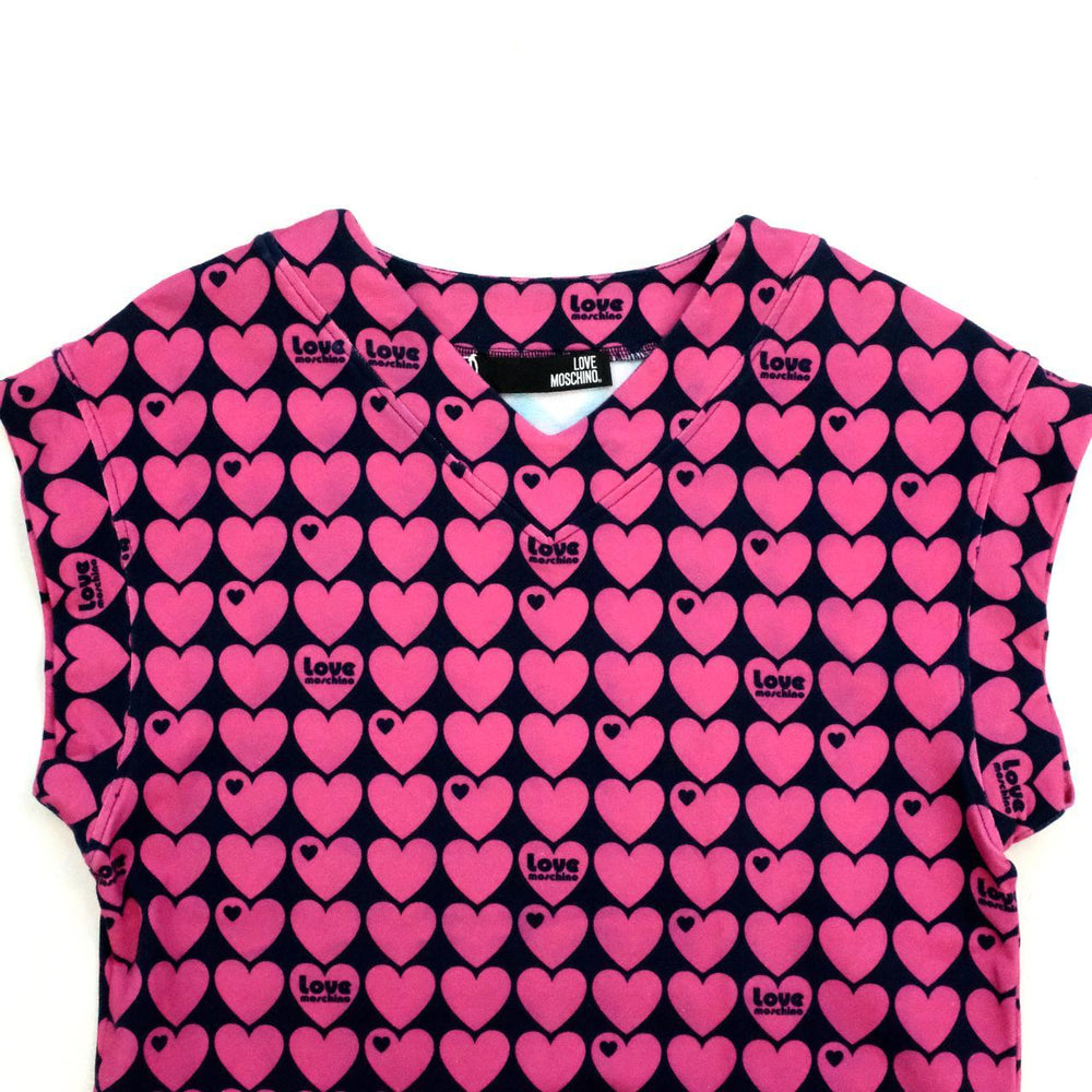 Vintage Love Moschino pink heart dress