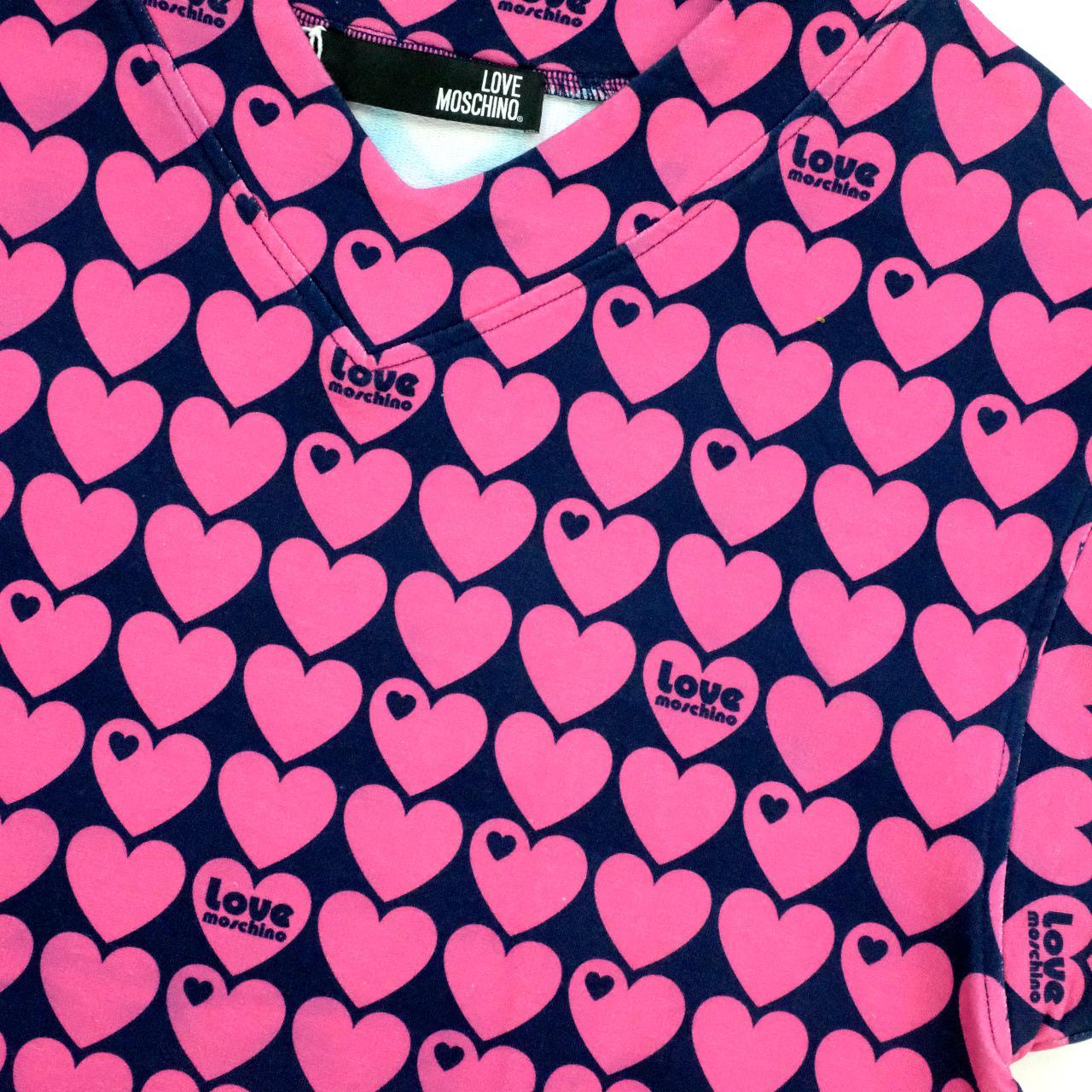 Vintage Love Moschino pink heart dress