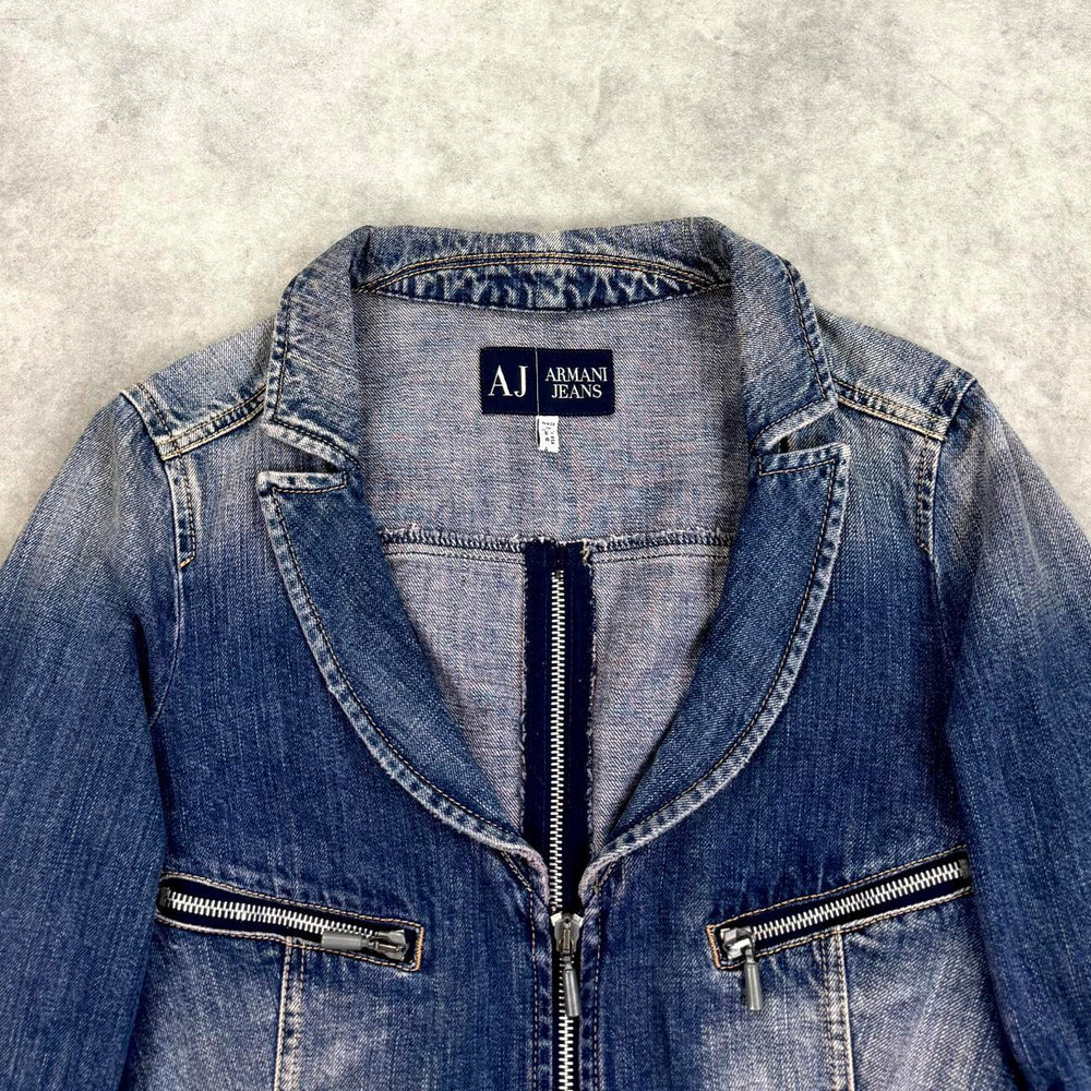 Vintage Armani denim blazer