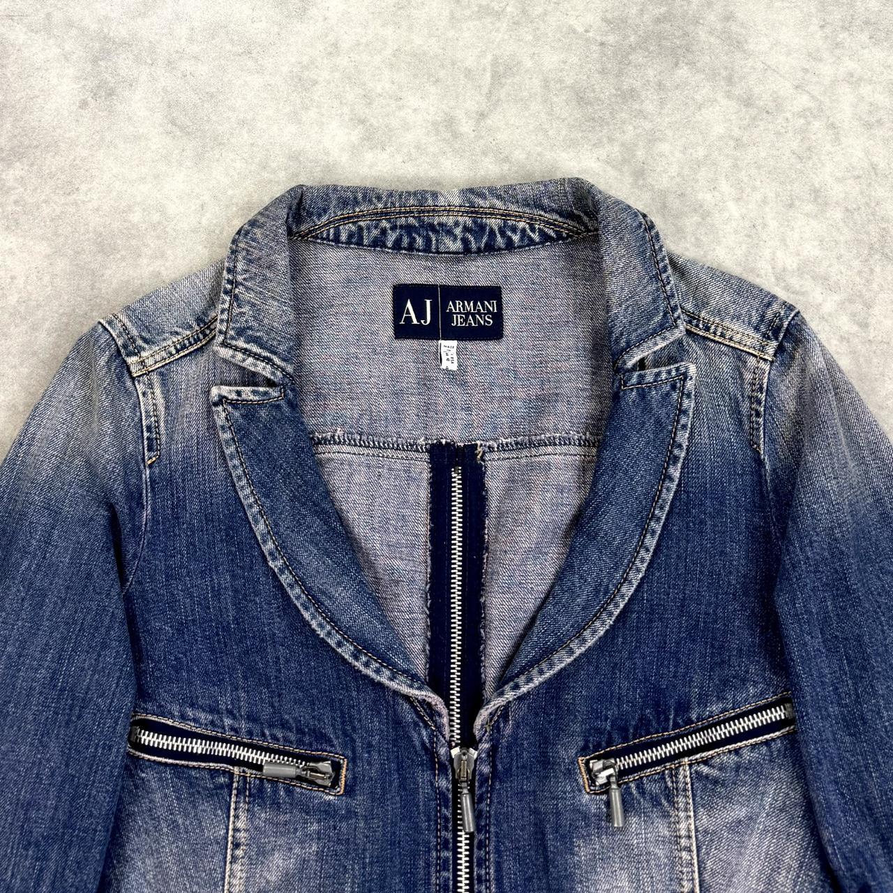 Vintage Armani denim blazer