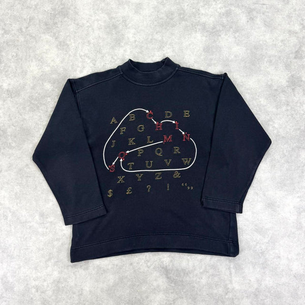 Vintage Moschino print jumper