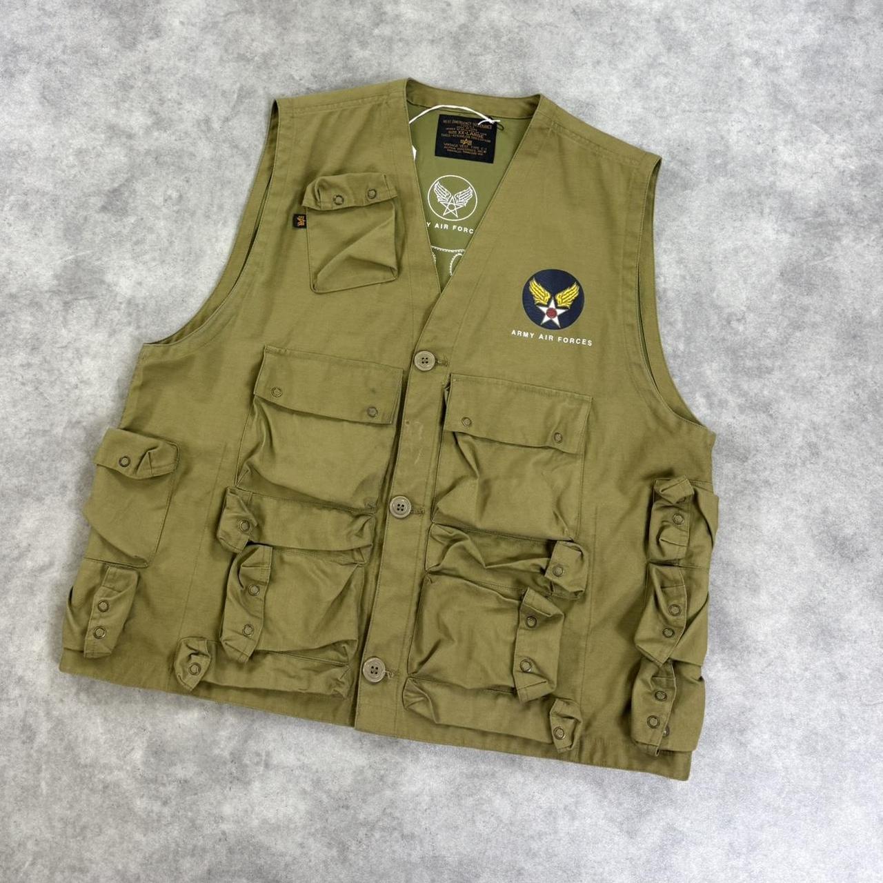 Vintage 90s Alpha Industries gilet