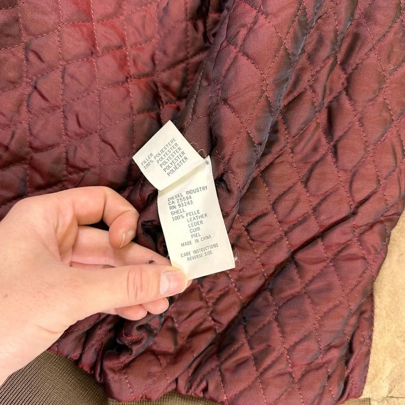 Vintage Diesel suede jacket
