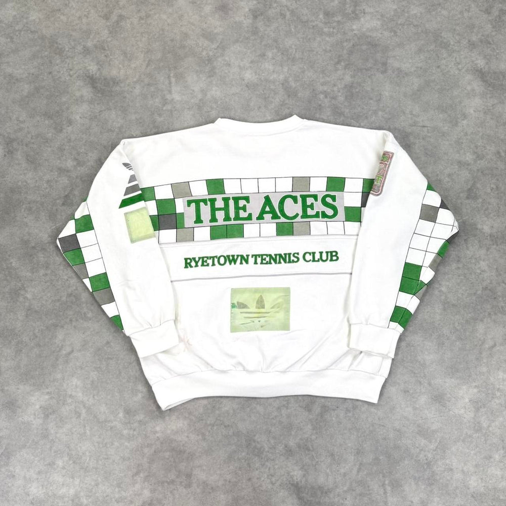 Vintage 80s adidas print jumper