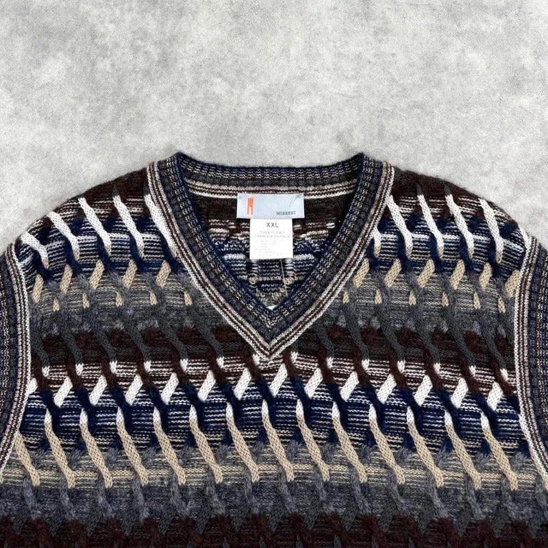 Missoni knit vest