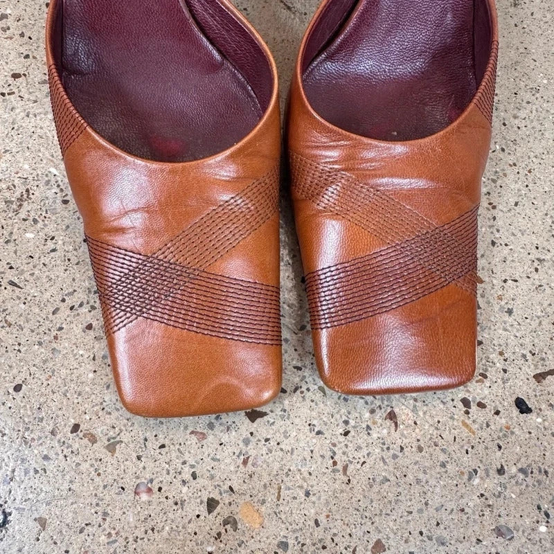 Giancarlo Paoli leather heels