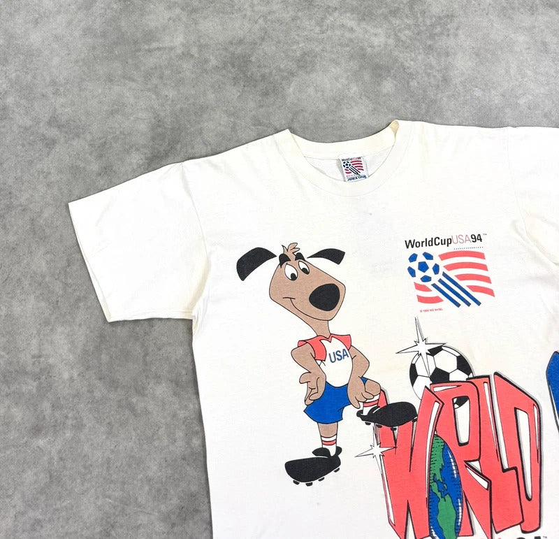 Vintage World Cup USA 94 print t-shirt