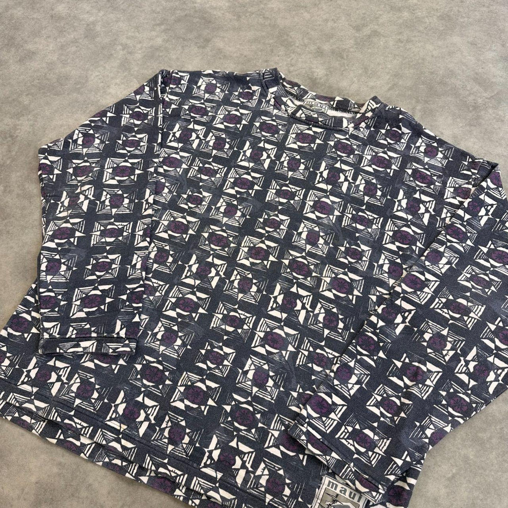 Maui print jumper