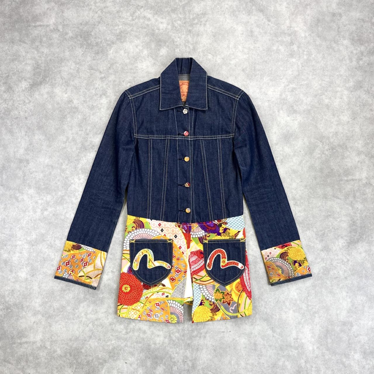 Evisu denim coat