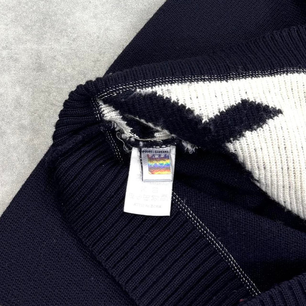Vintage Dolce & Gabbana knit jacket