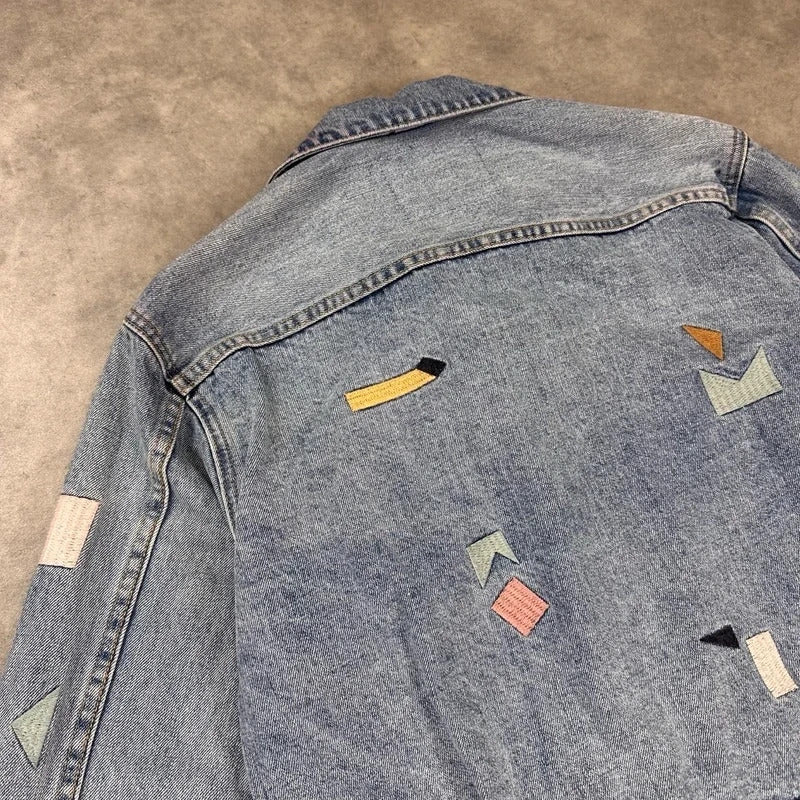 Levi's embroidered denim jacket
