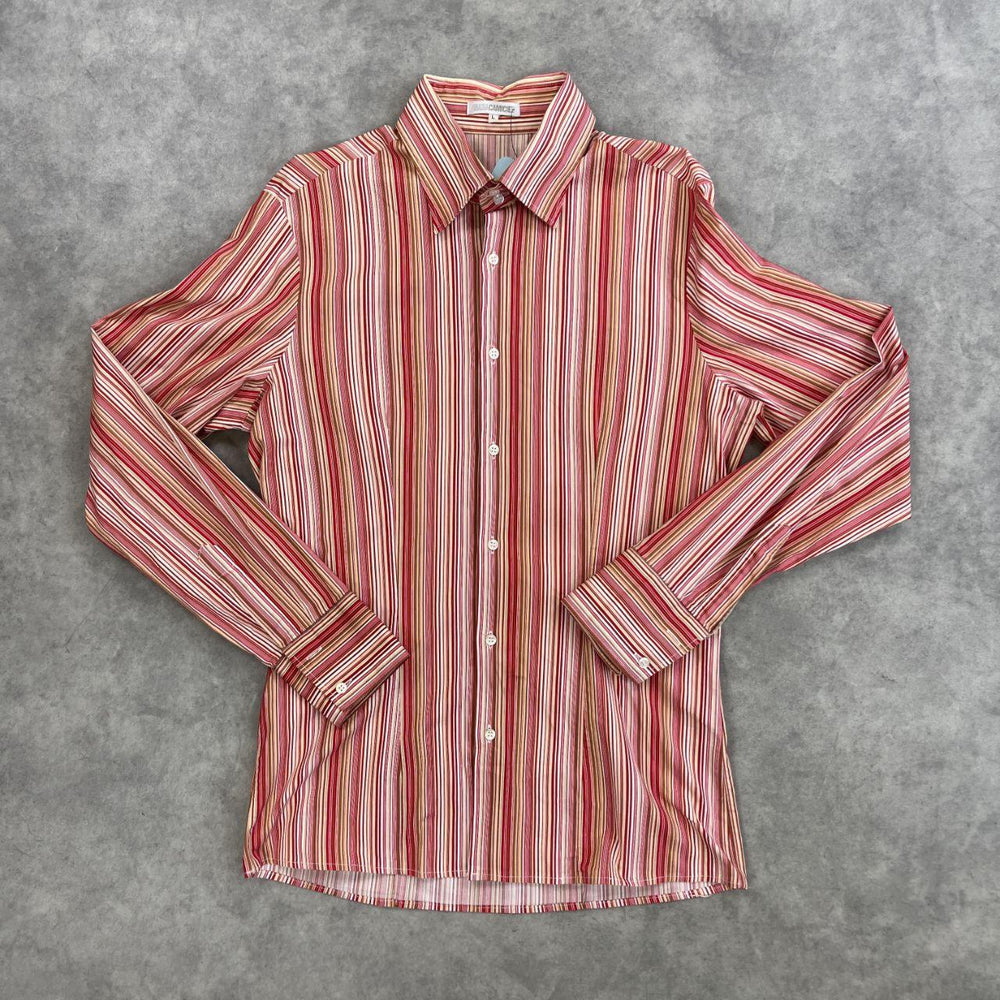 00s pinstripe shirt