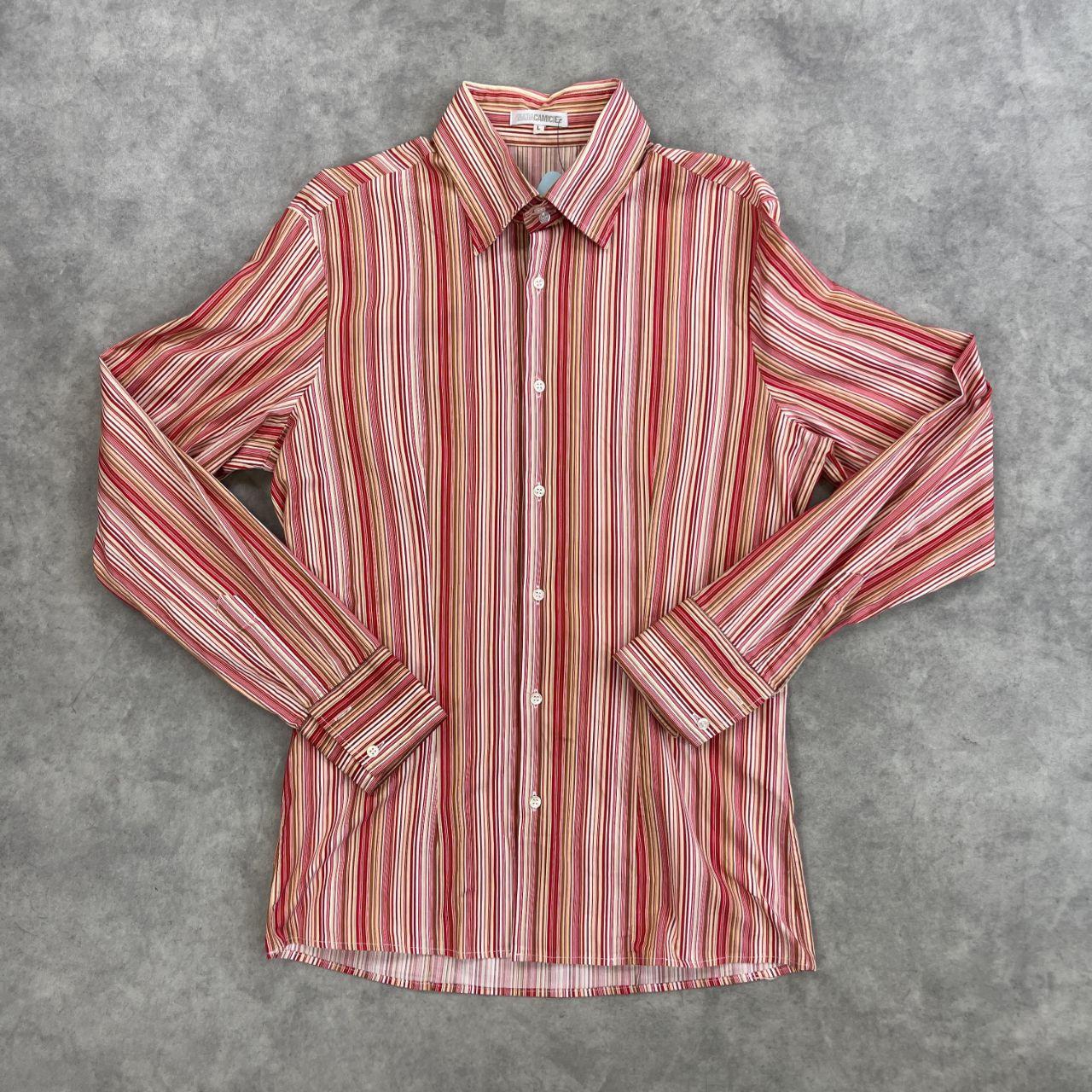 00s pinstripe shirt