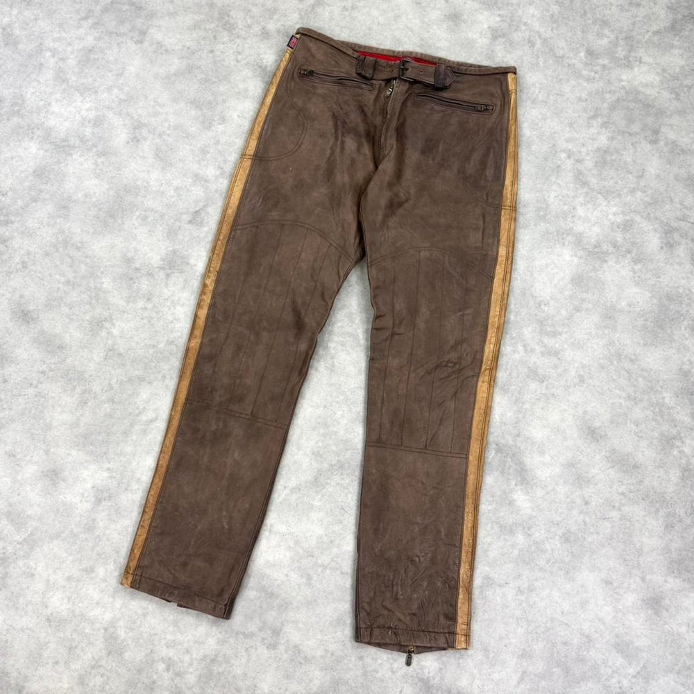 Vintage Belstaff leather trousers